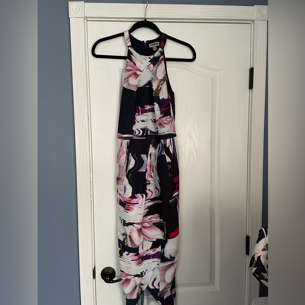 Nordstrom Chelsea28 high neck midi dress